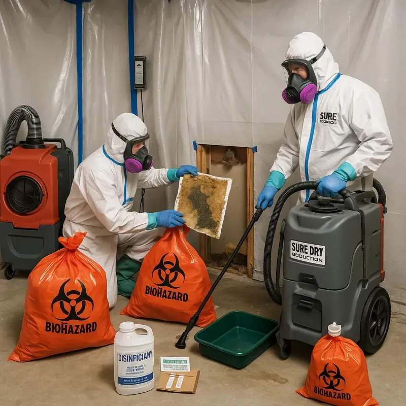 Contaminated Water Handling Protocols process in Redfield, AR