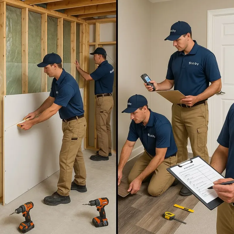 Repairs and Reconstruction process in Redfield, AR